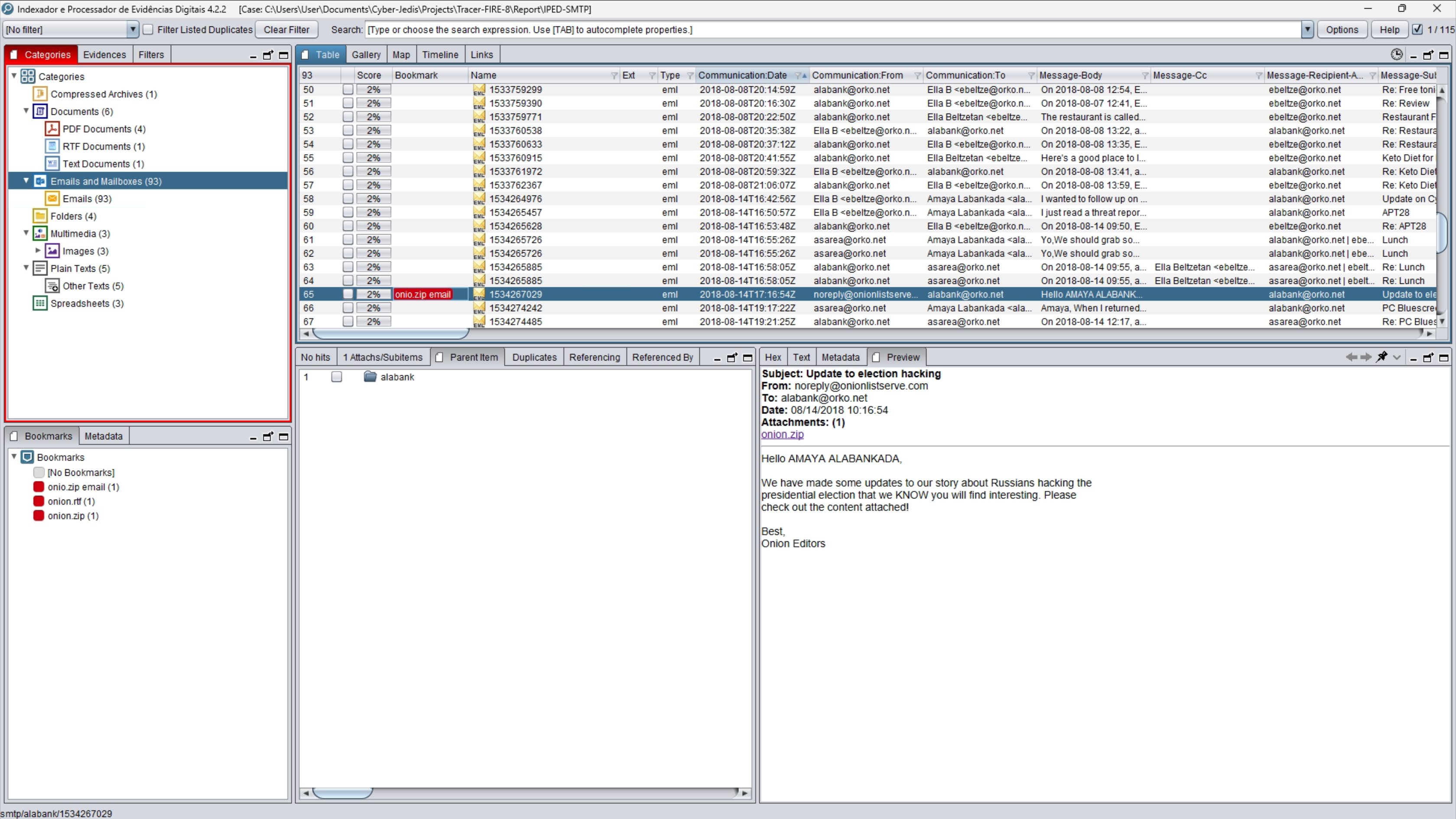 Forensic Incident Response Screenshot